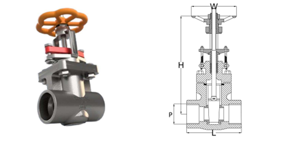 Forged Steel Gate Valve
